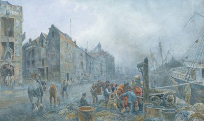 Narrow Quay, Bristol by Sydney Goodwin